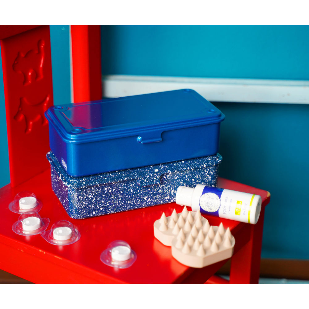 TOYO Trunk Shape Toolbox T-190 JI (Japanese indigo) | 東洋スチール